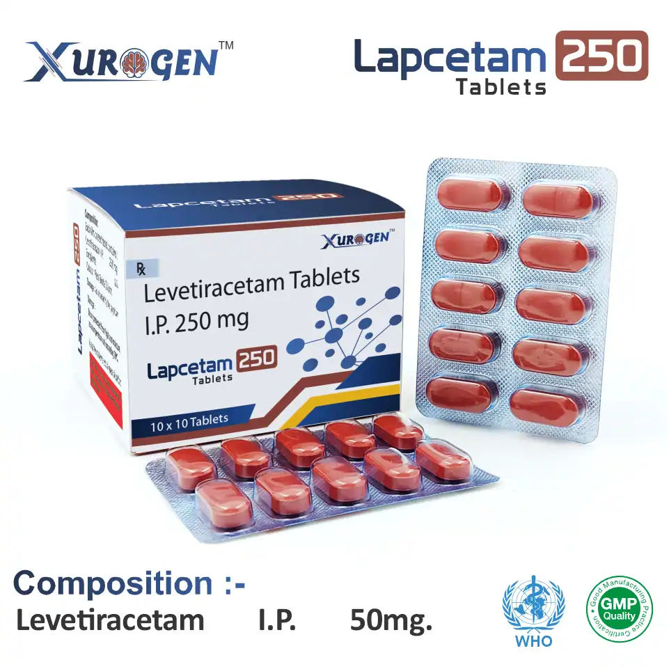 Levetiracetam 250mg Tablet at the best price in PCD Pharma Franchise for Anticonvulsant and Epilepsy Management